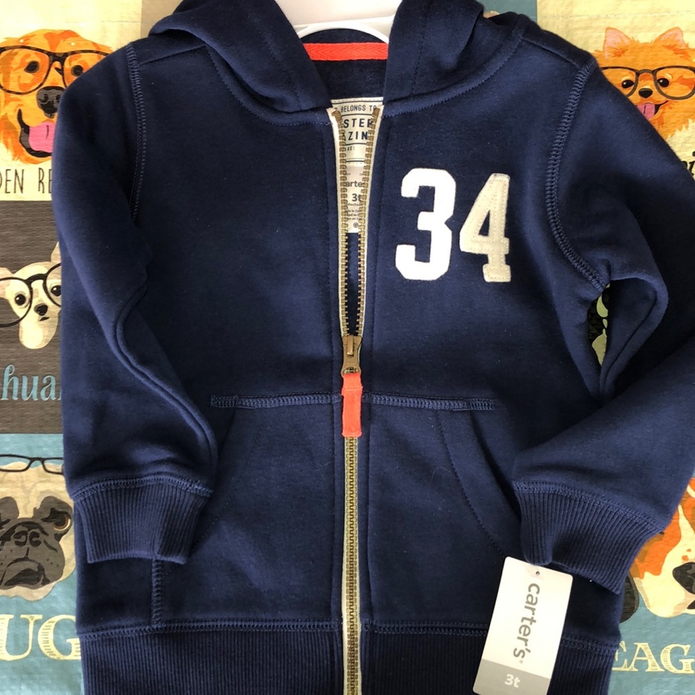 - CARTERS Toddler 3T Hooded Jacket